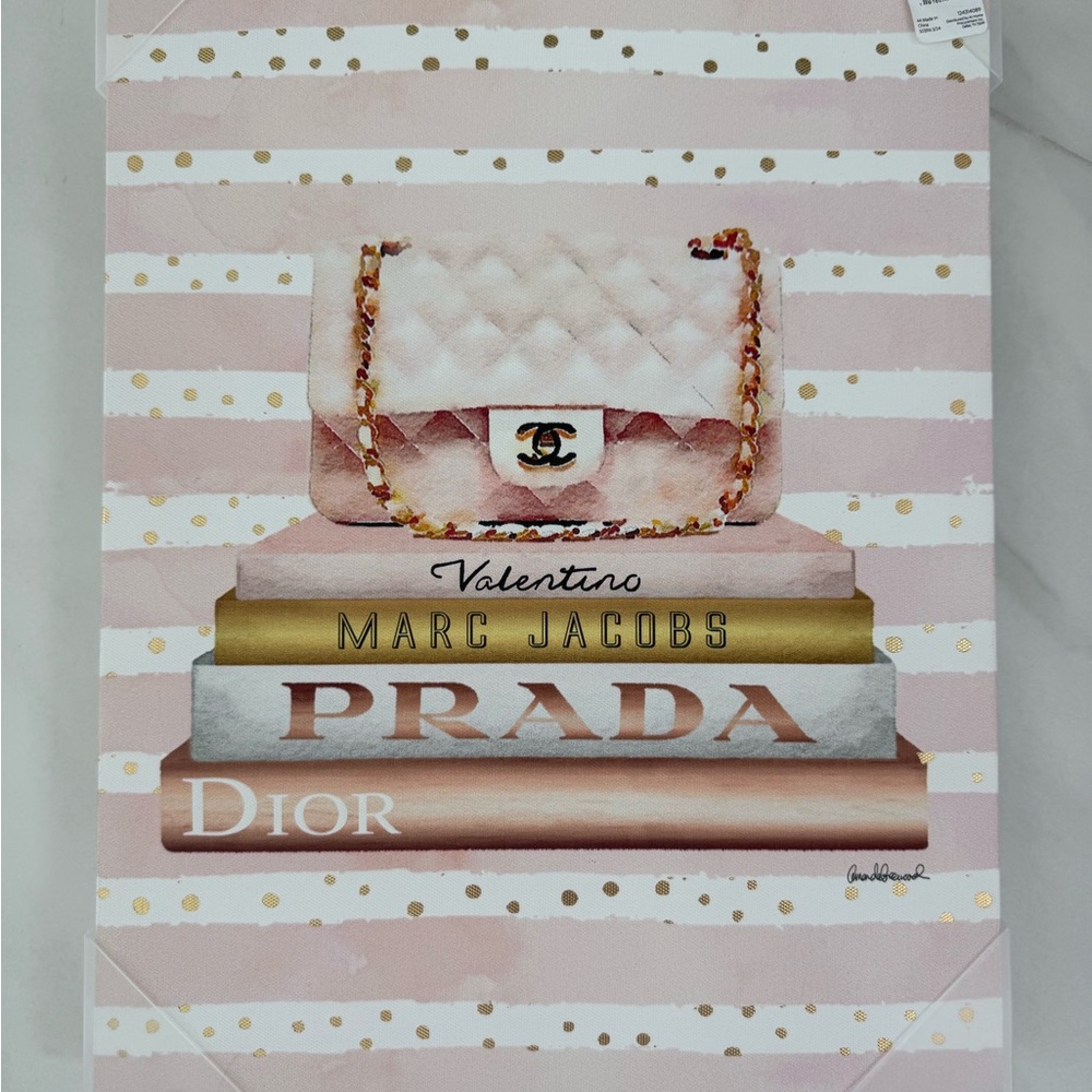 Designer Fashion Wall Art - set of 3 - Picture 2 of 7